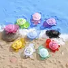 Nuevas Tortugas Luminosas de Dibujos Animados Adornos Lindos Accesorios para Pegamento de Crema DIY Jenga de Tortugas Juguete de Parachoques