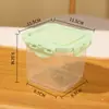 Caja para Pastel de Tanque de Helado Caja para Mousse Melaleuca Caja de Embalaje pp Reciclable Grado Alimenticio Caja para Fruta Cortada de Yogur y Pudín