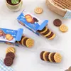 1313 borrachas formato de biscoito de desenho animado 6 peças em borrachas fofas formato de biscoito de comida
