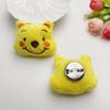 Broche de oso de peluche con forma de muñeco de dibujos animados, accesorios para el cabello, bricolaje, ropa, bolso, bufanda, accesorios de decoración, venta al por mayor
