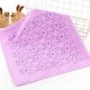 Toalla de Microfibra con Estampado de Dibujos Animados Regalo de Bienestar para el Hogar Toalla Cuadrada Absorbente Toalla de Mano Alta Calidad Venta al por Mayor