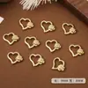 Remaches para Uñas Estilo Japonés de Estrella y Luna de Venta Caliente Transfronterizos, Decoraciones Metálicas Huecas Mixtas de Estrella y Luna, Accesorios DIY