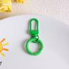 Color caramelo llavero hebilla de resorte para puerta hebilla de resorte con pintura de color accesorios de joyería DIY hebilla colgante hebilla para equipaje para perro