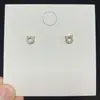 Suministro para puesto de mercado nocturno pendientes de pin de plata 925 perla estilo ins moda pendientes Joker pendientes de temperamento simple al por mayor