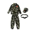 Trajes de Camuflaje para Niños y Niñas, Estudiantes de Preescolar y Primaria, Uniformes de Entrenamiento Militar, Atuendos Elegantes para Actuaciones de Fuerzas Especiales, Primavera y Otoño