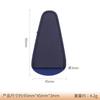 Funda Protectora de Cuero Grueso y Colorido para Tijeras Pequeñas Cubierta de Almacenamiento para Tijeras de Recorte de Cejas y Peluquería Cubierta de Cuero Bordada para Tijeras Pequeñas