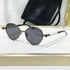MASKE P71 Transfronterizos Europeos y Americanos Lujo Ligero Metal Celebridad de Internet Ins Vacaciones Familia KU Tendencia Gafas de Sol para Hombres y Mujeres Exteriores