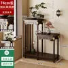 Estante para Flores Chino Sala de Estar de Pie Estante de Almacenamiento Balcón Mesa para Flores de Madera Maciza 2025 Nuevo Estante para Macetas Interior Multicapa