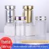 Produtos de Saúde Garrafa Acrílica Transparente 60ml Embalagem Tablet Latas 30 Spore Pó Cápsulas High-end Garrafa de plástico Fábrica