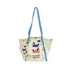 Nueva Bolsa de Lona para Niños con Estampado de Dibujos Animados Lindos, Bolso de Hombro Único para Niños Pequeños y Bebés, Bolsa Tipo Cubo para Snacks de Gran Capacidad para Salidas