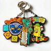 Fabricantes Formulan Accesorios de Llavero de PVC Caucho Suave Dibujos Animados Lindo Joyería Colgante Pequeño Logotipo Regalos