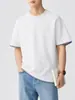 Roupas Masculinas Fengshe / Verão 2026 Nova Camiseta Masculina Estilo Americano Simples Estilo Old Money Manga Curta Masculina