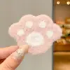 Adesivos divertidos de franja lateral de desenho animado para crianças, novo estilo 2026, fofos e sem costura, perfeitos para outono e inverno, acessórios de cabelo doces e charmosos