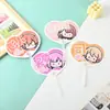 Mercancía Popular para Fans: Ventilador de PP Personalizado de Doble Cara Impreso con Personaje de Dibujos Animados, Forma Única, Hecho por Encargo a Partir de Una Pieza