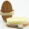 Suministro Directo Transfronterizo de Cepillo de Baño de Bambú sin Mango con Cerdas de Jabalí, Cepillo Suave de Cerda de Caballo Nylon, Cepillo Exfoliante de Baño de Fibra de Sisal Fibra de PP
