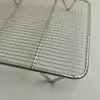 Grelha de Churrasco Qian Ding 304 de Aço Inoxidável de Grau Alimentício, Grade Retangular, Várias Especificações e Tamanhos Podem Ser Personalizados