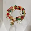 Copos de Nieve de Cuento de Hadas~Pulsera Cielo Estrellado de Copos de Nieve para Mujer, Exquisito Estilo Nuevo, Gama Alta, Dulce y Sencillo Regalo de Navidad, Joyería de Moda