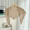 Comercio Exterior Europeo y Americano Otoño e Invierno Nuevo Chal con Borlas Moda Bufanda Cálida con Cheongsam Tejido Chal Versátil Ropa de Abrigo