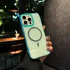 Adequado para iPhone 16 Pro Max Nova Capa Magnética com Glitter Estilo Ins Apple 15 Capa Protetora Anti-Queda 14