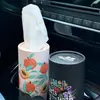 Cilindro de Papel de Lenço Personalizado para Carro, Guardanapos de Alta Qualidade Que Podem Ser Molhados, Papel de Lenço com Estampa de Desenho Animado para Interior Específico de Carro