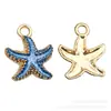 Serie Oceánica de 15 Piezas con Conchas, Estrellas de Mar, Caracoles Colgantes para Pulsera y Collar DIY Accesorios de Joyería Hechos a Mano