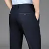 Pantalones Casuales de Alta Gama Paul para Hombre, Temporada de Primavera y Otoño, Pierna Recta, Corte Holgado, Elegantes, Versátiles, Pantalones de Negocios para Hombres de Mediana Edad, Pantalones Populares para Hombre