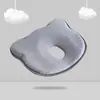 Almofada Moldadora para Bebê de 0-12 Meses Algodão Puro Espuma de Memória Recém-Nascido Anti-Cabeça Chata Almofada de Proteção para Dormir do Bebê