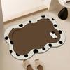 Alfombrillas Suaves de Diatomeas Disponibles Alfombrillas Antideslizantes para Baño Puerta de WC Alfombrillas Absorbentes para WC Alfombrillas para Pies de Baño Venta al por Mayor