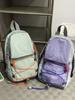Mochila pequeña de montañismo de color contraste clásico de fábrica para exteriores 2024 Nueva moda ligera de pequeña capacidad para mujeres