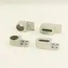 Base de Alumínio 3060, Base com Rolamento 4080, Cabeça de Transportador de Correia Pequena, Seção de Cauda Ajustável, Base de Tensionamento de Rolos Principal e Movido