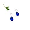 Aretes Estilo Retro Blanco Azul Ancora Elegante Lujo Accesible Aretes de Alta Gama para Mujer 2025 Nuevos Aretes Populares