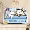 Alfombrilla de suelo absorbente para baño Crayon Shin-chan, alfombrilla para pies antideslizante de secado rápido, alfombra de baño de tierra de diatomeas