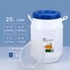 Barril de Fermentación Grueso HDPE Grado Alimenticio 20-50L Gran Capacidad Almacenamiento Sellado Miel Chucrut Barril de Plástico Extra Grande
