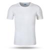 Camiseta publicitaria de secado rápido personalizada, de manga corta y cuello redondo, para deportes al aire libre, con impresión de logotipos para fiestas, de fábrica