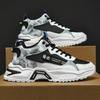 Novo Estilo Popular 2025 Versátil Fashionável Estampado Inverno Sola Grossa Antiderrapante Resistente ao Desgaste Sapatos Masculinos Tendência e Confortáveis Sapatos Masculinos