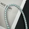 Corda trançada personalizada de 8mm 150cm corda única 97 cores em estoque Corda de poliéster para DIY feita à mão Cordão anti-perda resistente ao desgaste