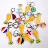 EUA, Canadá e México Copa do Mundo 2026 Lembrancinhas Chaveiro de Acrílico para Fã Chaveiro Troféu Acessórios para Fã de Futebol