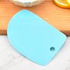 Set de tres piezas raspador de crema plástico raspador para cortar pasteles cuchillo para cortar a color herramienta para hornear traje de raspador