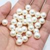 4-10 mm sin agujero perla de imitación resaltado accesorios de joyería hechos a mano DIY máquina de clavar herramientas accesorios de cuentas redondas