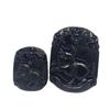 Colar Pingente de Obsidiana Cristal Natural Doze Signos do Zodíaco Atacado Colares da Moda Masculinos e Femininos Fabricante Atacado Pedra Natural