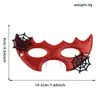 Amazon Máscara de Mascarada de Halloween Calavera Murciélago Máscara de Media Cara Decoración para Fiesta del Festival Fantasma Máscara de Ojos de Terror