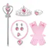 Vestido de Performance com Manga Voadora, Alça, Saia de Renda para Menina, Doce de Verão com Lantejoulas para Bebê, Vestido de Princesa Sereia