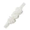 Acessórios de cabelo de princesa coreana com flores, faixa de cabelo de chiffon para crianças, adereços para fotos de bebê, faixa de cabelo de renda, atacado de fábrica