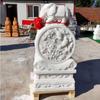 Ventas al por mayor de piedra de mármol blanco pilar de puerta piedra de puerta elefante piedra azul pilar de puerta antiguo piedra de tambor adornos de piedra para pilar de puerta