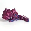 Leão Dançante Impresso em 3D Transfronteiriço Alívio do Estresse Tendência Nacional Brinquedo Decoração de Interior Brinquedo Infantil Artesanato de Leão Dançante Chaveiro