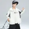 Chaqueta de Protección Solar para Niños, Abrigo con Capucha de Bloques de Color Elegante de Verano para Niños, Top Casual para Niños Mayores, Nuevo Modelo Ligero 2026