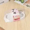 Caja de Mei Niang de nieve de 2/3/4 granos al por mayor, hojaldre con hilo de carne, yema de Beckham crujiente, empaque para hornear, caja de burbujas transparente para pastel