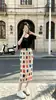 Elegante traje de falda para mujer, estilo de alta gama Issey Miyake, atuendo completo de dopamina, elegante conjunto de dos piezas de verano para mujer