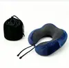 Entrega Directa de Fábrica Espuma de Memoria de Rebote Lento Soporte Cervical Almohada en Forma de U, Almohada Portátil para Viaje y Siesta Camelback, Personalización de Almohada en Forma de U
