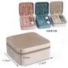 Moda Retro Terciopelo Multifuncional Portátil Exquisito Joyero Viaje Aretes Aretes Collar Caja de Almacenamiento de Joyas